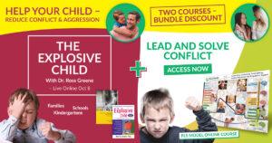 The Explosive Child - Collaborative and Proactive Solutions Course with Dr. Ross Greene - online and on location in Oslo, Norway